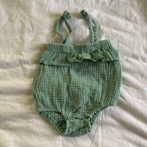Charming Green Baby Diaper Cover